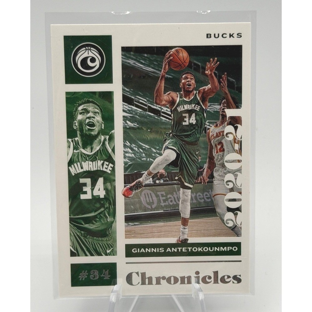 Giannis Antetokounmpo 2020 Panini Chronicles #34 NBA Milwaukee Bucks Basketball‎